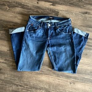 Hudson Bacara crop straight cuffed